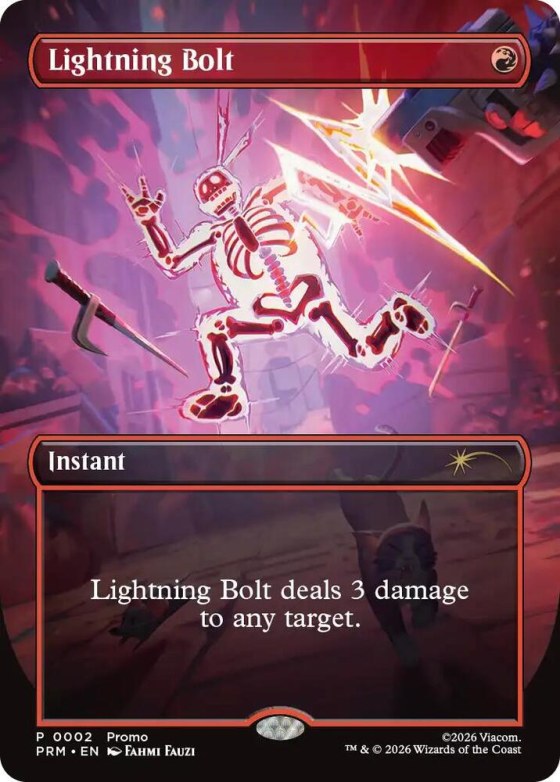 Lightning Bolt - Borderless Lightning Bolt