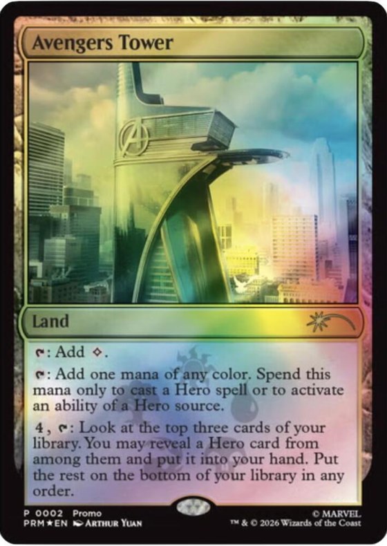 Avengers Tower - Foil Avengers Tower