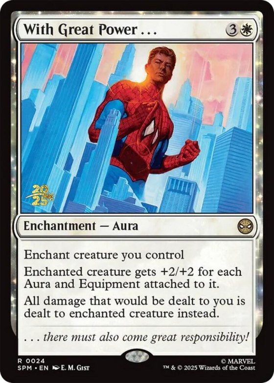 With Great Power . . . - Foil With Great Power