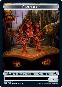 Construct (015) // Blood (017) Double-Sided Token