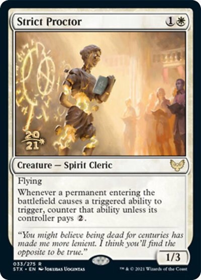 Strict Proctor - Foil Strict Proctor