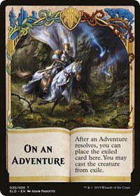 Emblem - On An Adventure // Spirit Double-Sided Token
