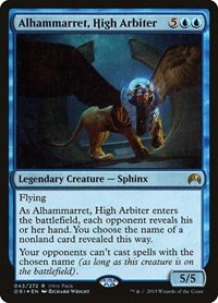 Alhammarret, High Arbiter - Foil Alhammarret High Arbiter