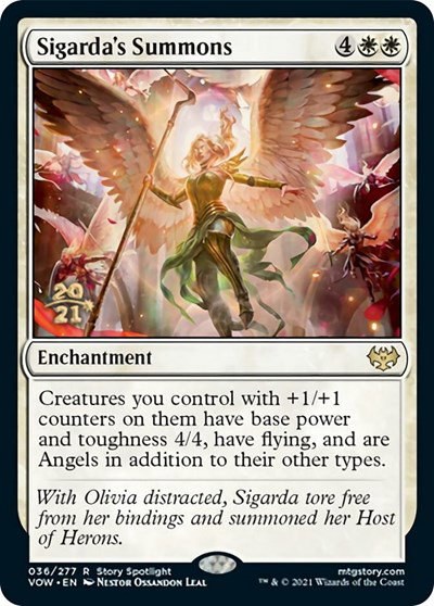 Sigarda's Summons - Foil Sigarda S Summons