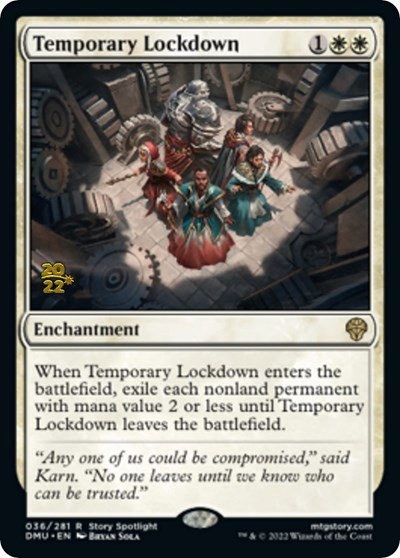 Temporary Lockdown - Foil Temporary Lockdown