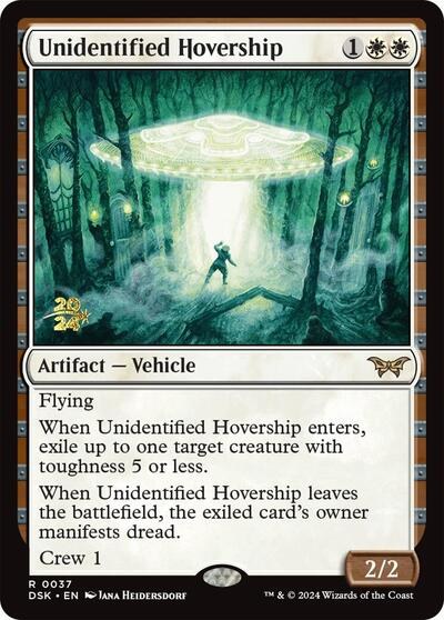 Unidentified Hovership - Foil Unidentified Hovership