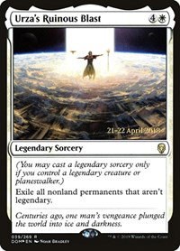 Urza's Ruinous Blast - Foil Urza S Ruinous Blast