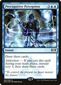 Precognitive Perception - Foil Precognitive Perception