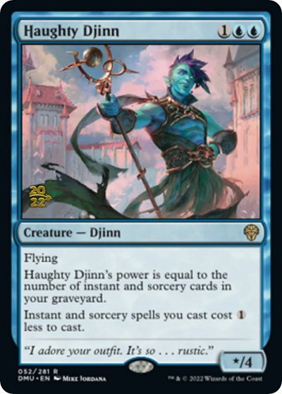 Haughty Djinn - Foil Haughty Djinn