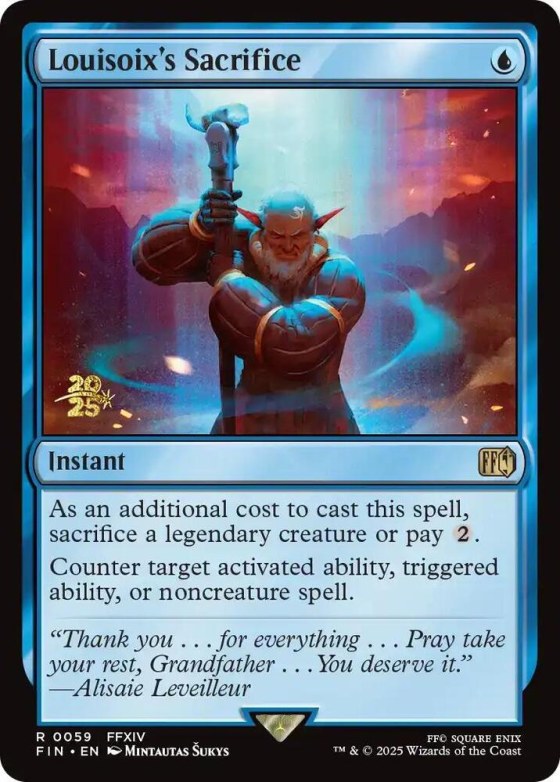 Louisoix's Sacrifice - Foil Louisoix S Sacrifice