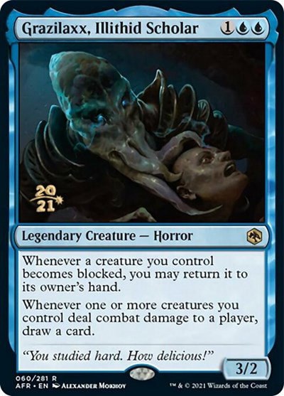 Grazilaxx, Illithid Scholar - Foil Grazilaxx Illithid Schola