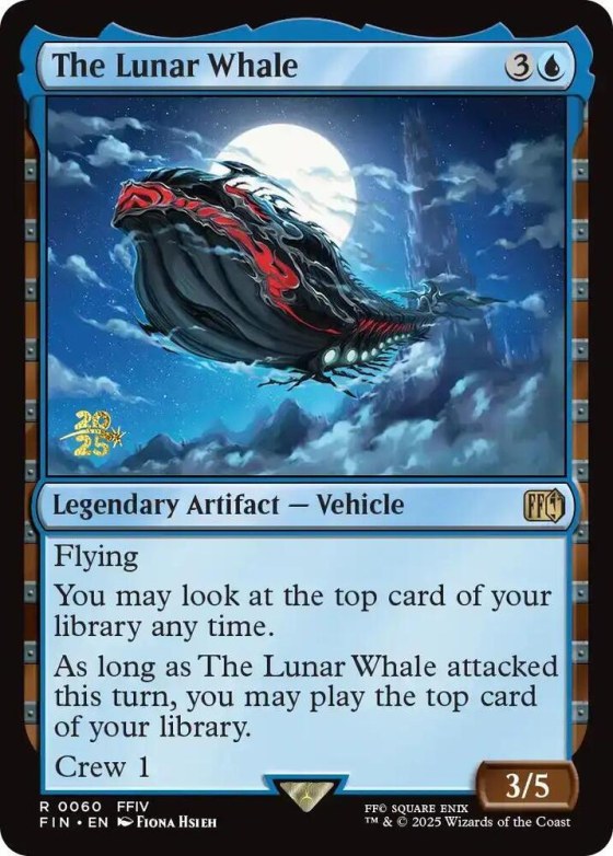 The Lunar Whale - Foil The Lunar Whale