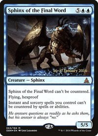 Sphinx of the Final Word - Foil Sphinx Of The Final Word