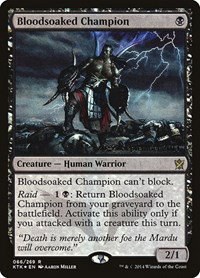 Bloodsoaked Champion - Foil Bloodsoaked Champion