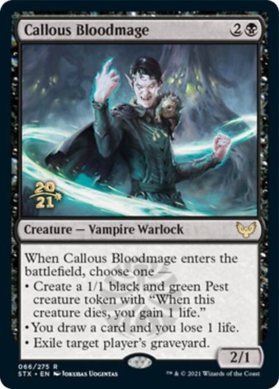 Callous Bloodmage - Foil Callous Bloodmage