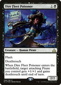 Dire Fleet Poisoner - Foil Dire Fleet Poisoner