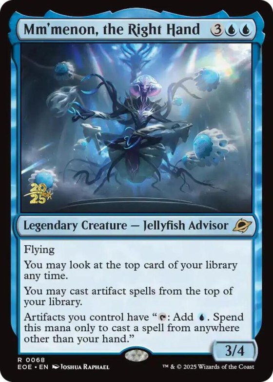 Mm'menon, the Right Hand - Foil Mm Menon The Right Hand
