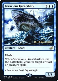 Voracious Greatshark - Foil Voracious Greatshark