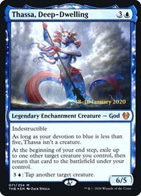 Thassa, Deep-Dwelling - Foil Thassa Deep Dwelling