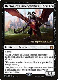 Demon of Dark Schemes - Foil Demon Of Dark Schemes