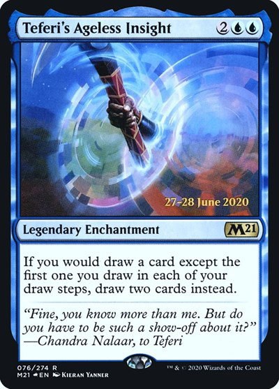 Teferi's Ageless Insight - Foil Teferi S Ageless Insight