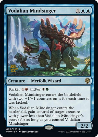 Vodalian Mindsinger - Foil Vodalian Mindsinger