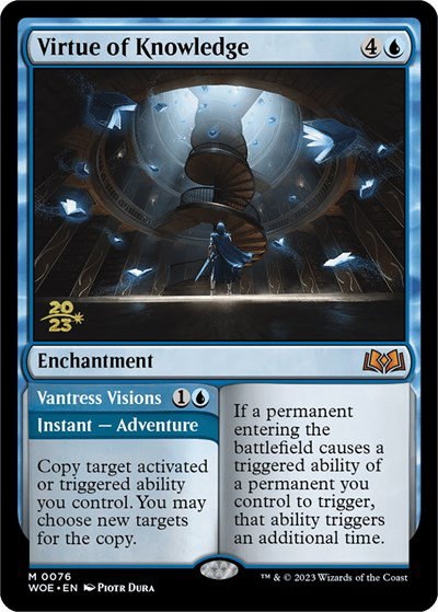 Virtue of Knowledge - Foil Virtue Of Knowledge