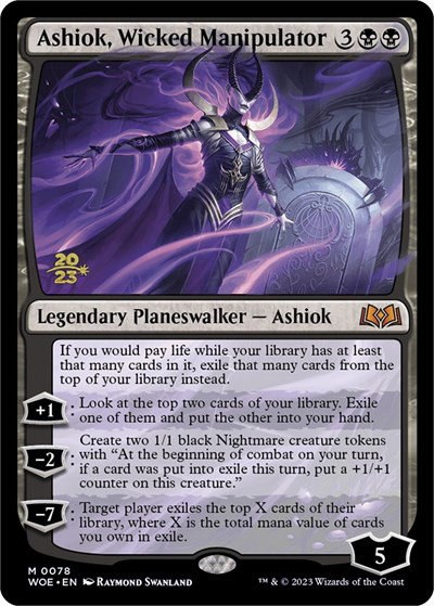 Ashiok, Wicked Manipulator - Foil Ashiok Wicked Manipulator