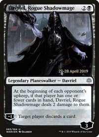 Davriel, Rogue Shadowmage - Foil Davriel Rogue Shadowmage