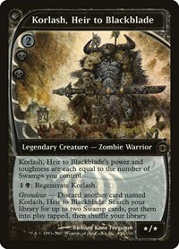 Korlash, Heir to Blackblade - Foil Korlash Heir To Blackblad