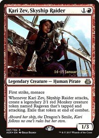 Kari Zev, Skyship Raider - Foil Kari Zev Skyship Raider