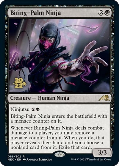 Biting-Palm Ninja - Foil Biting Palm Ninja
