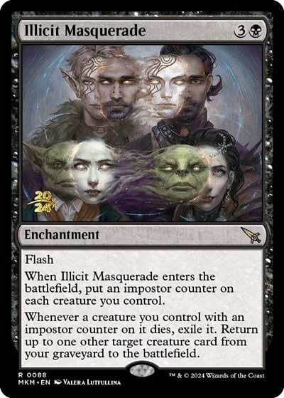 Illicit Masquerade - Foil Illicit Masquerade
