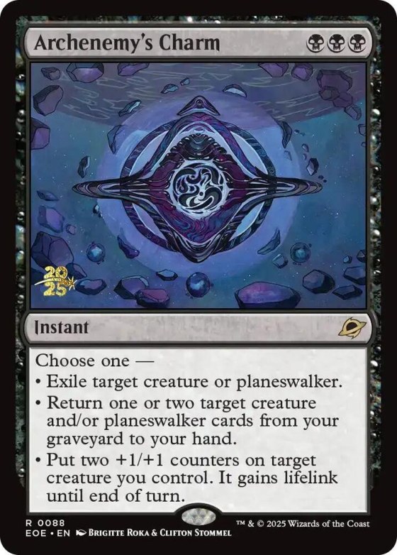 Archenemy's Charm - Foil Archenemy S Charm