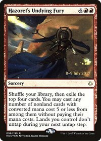 Hazoret's Undying Fury - Foil Hazoret S Undying Fury