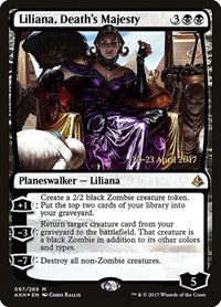 Liliana, Death's Majesty - Foil Liliana Death S Majesty