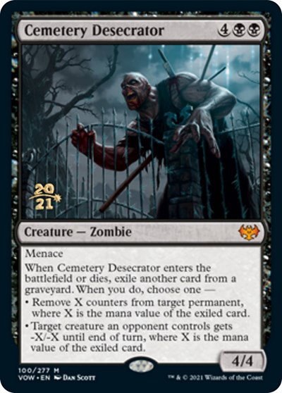 Cemetery Desecrator - Foil Cemetery Desecrator