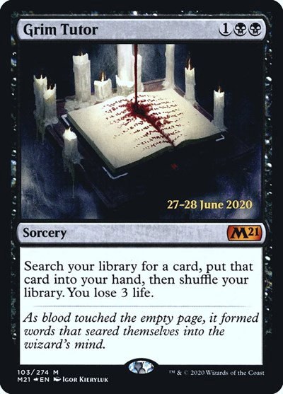 Grim Tutor - Foil Grim Tutor
