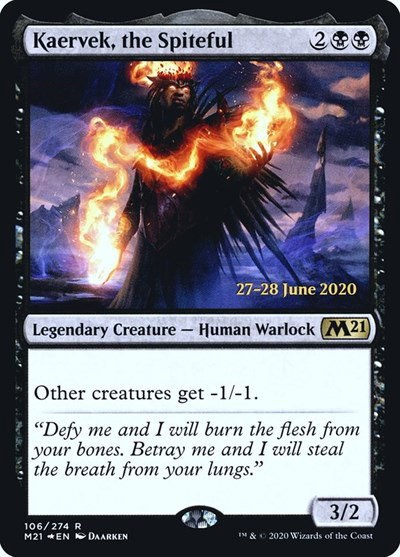 Kaervek, the Spiteful - Foil Kaervek The Spiteful