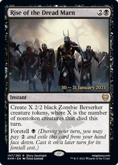 Rise of the Dread Marn - Foil Rise Of The Dread Marn