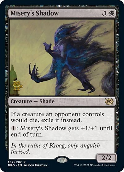 Misery's Shadow - Foil Misery S Shadow