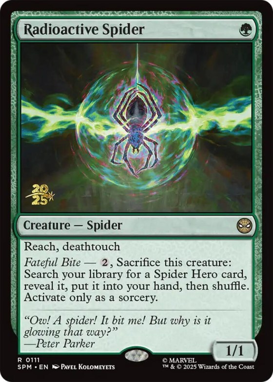 Radioactive Spider - Foil Radioactive Spider