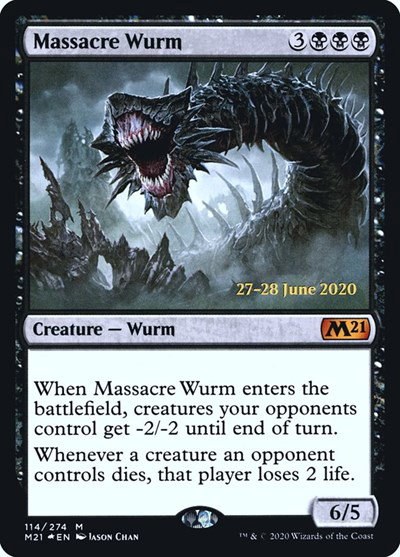 Massacre Wurm - Foil Massacre Wurm