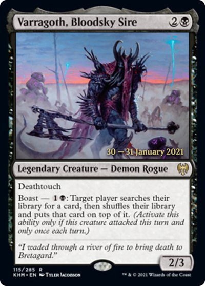 Varragoth, Bloodsky Sire - Foil Varragoth Bloodsky Sire