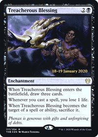 Treacherous Blessing - Foil Treacherous Blessing
