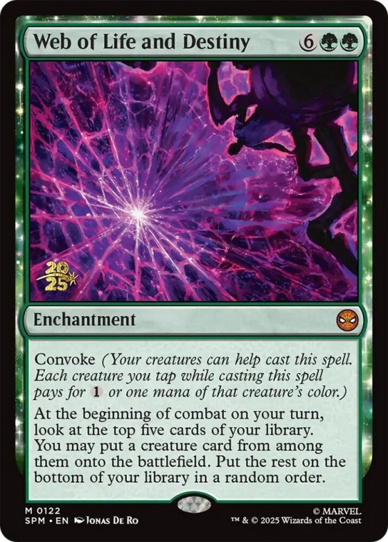Web of Life and Destiny - Foil Web Of Life And Destiny
