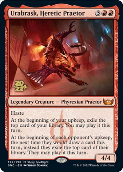 Urabrask, Heretic Praetor - Foil Urabrask Heretic Praetor
