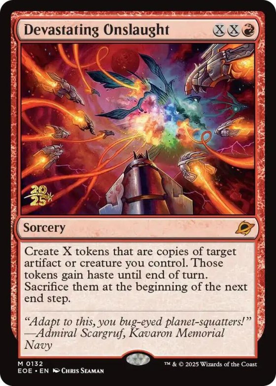 Devastating Onslaught - Foil Devastating Onslaught
