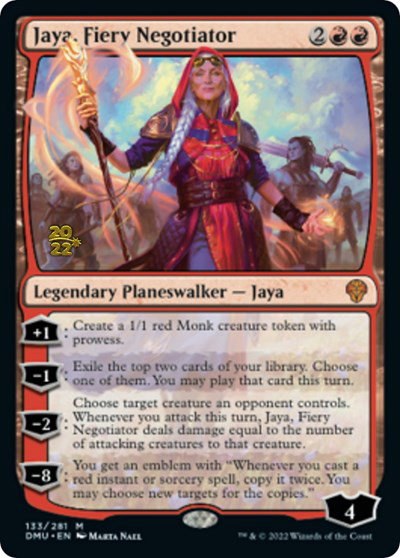 Jaya, Fiery Negotiator - Foil Jaya Fiery Negotiator