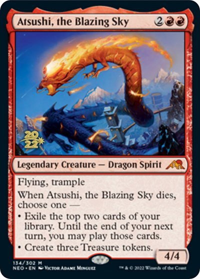 Atsushi, the Blazing Sky - Foil Atsushi The Blazing Sky